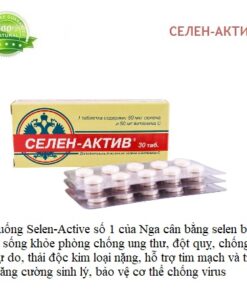 Selen active cua nga chong oxy hoa, goc tu do co hai, ngan ung thu som , keo dai tuoi tho chong virus