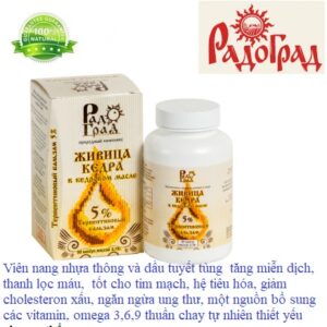 nhua thong va dau tuyet tung cua nga thanh loc mau, tang cuong suc khoe, bo sung vitamin E, omega 369 tu nhien hang tot