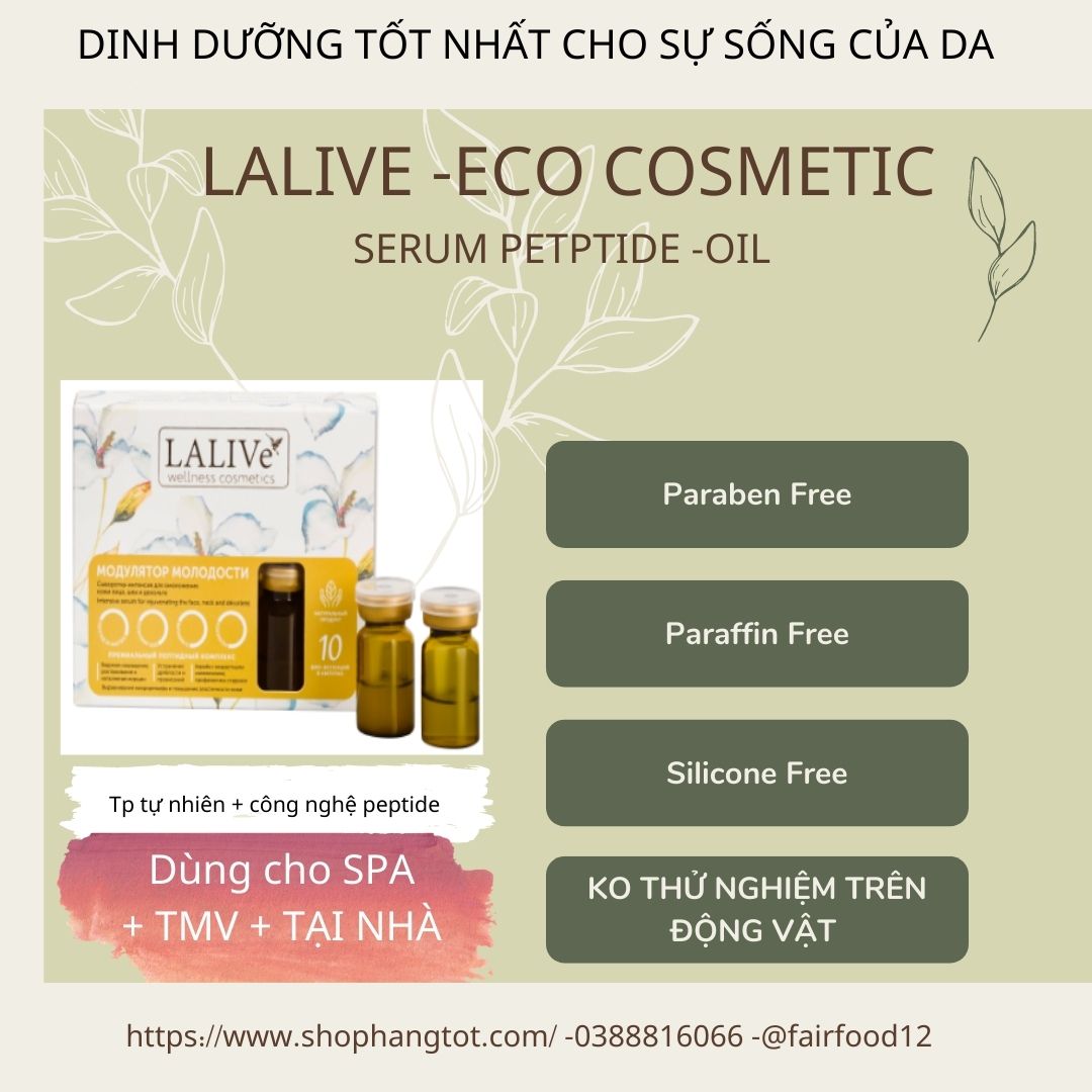 serum collagen tuoi tre hoa da LALIVE cua nga