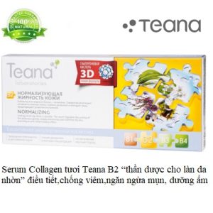 serum teana da dau B2 dieu tiet dau nhon, chong viem ,ngan ngua mun