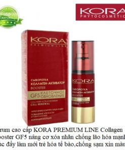 serum kora GF 5xoa nhan nang co tai tao da xoa nhan khoe mat mieng canh mui