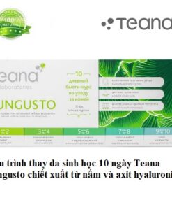 Liệu trình thay da sinh học 10 ngày Teana Fungusto chiết xuất từ nấm và axit hyaluronic 3D